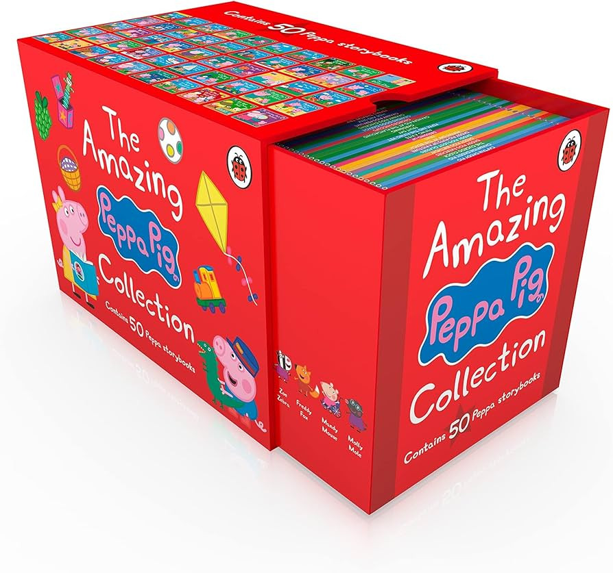 Peppa Pig The Amazing Collection 1-50 Red Box | Amazon (US)