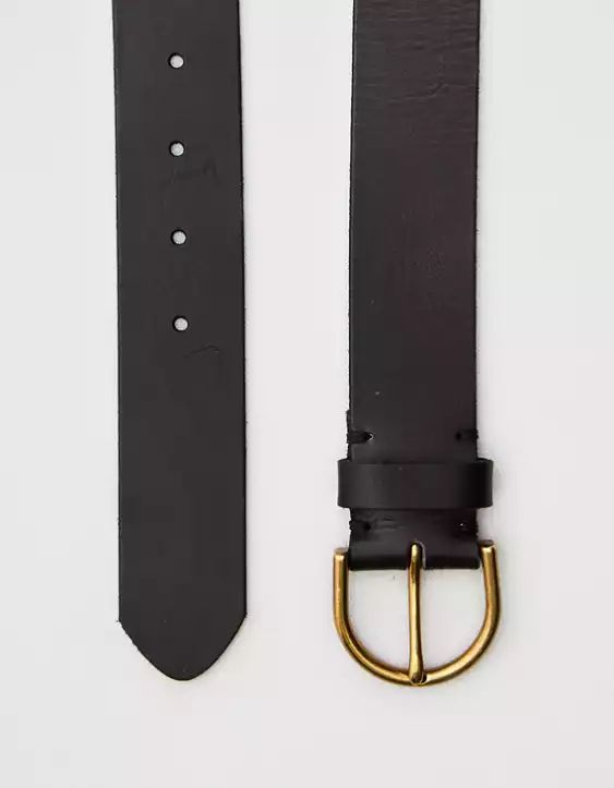 AEO High-Waisted Leather Belt | American Eagle Outfitters (US & CA)