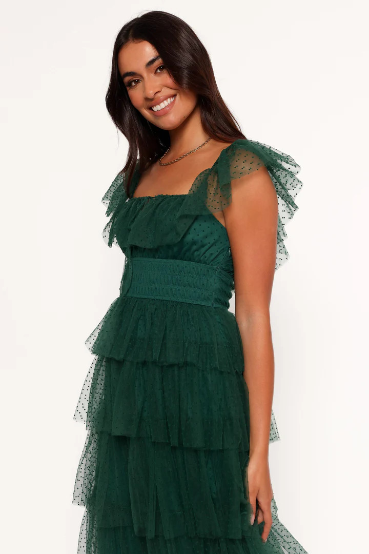 Belle Maxi Dress - Hunter Green | Petal & Pup (US)