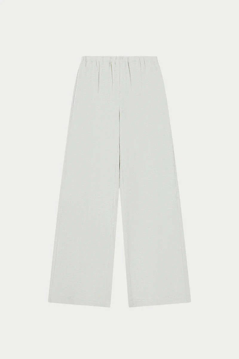 RIBBED TROUSERS - GREY | The Couture Club