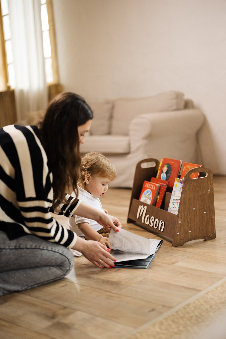 Kids Room Bookshelf - Personalized Kids Bookshelf -  Children's Room Decor and Book Display | Etsy (US)