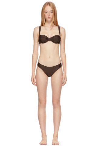 Brown Oracle & Forma Bikini | SSENSE