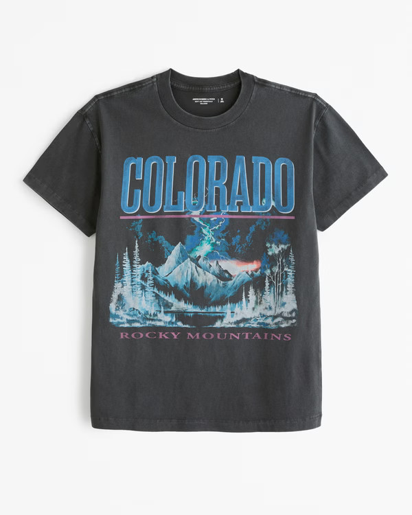 Rocky Mountains Graphic Tee | Abercrombie & Fitch (US)