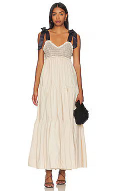 Free People Bluebell Maxi Dress in Vacation Sand from Revolve.com | Revolve Clothing (Global)
