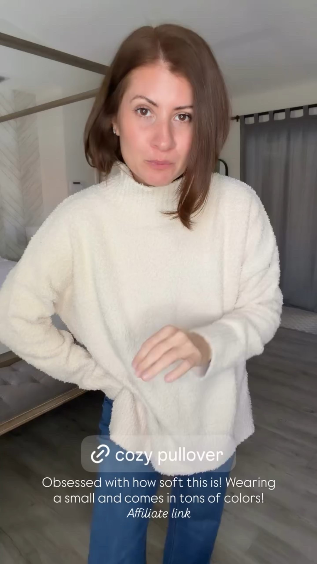 Obsessed with how soft this is! Wearing a small and comes in tons of colors! @anrabess_official @anrabess.fashion  Affiliate link