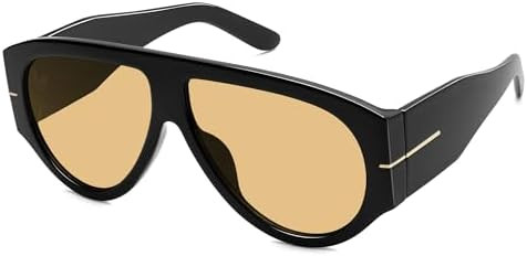 Oversized Retro Aviator Sunglasses Womens Mens 70s Classic Vintage Sun Glasses AR82227 | Amazon (US)