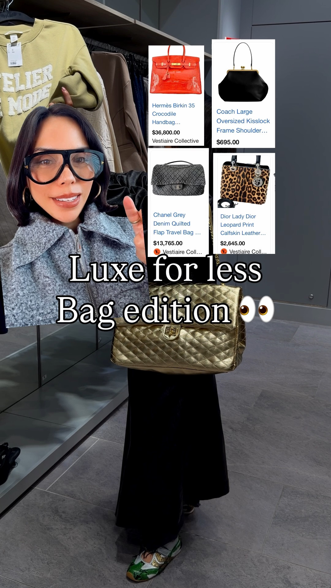 Luxe for less bag edition! 

#LTKootd #LTKPetite