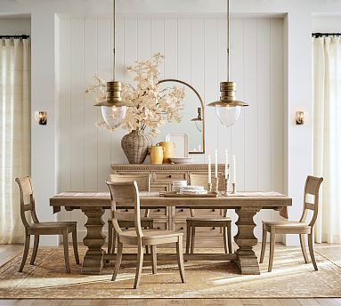 Banks Extending Dining Table (76"-128") | Pottery Barn (US)