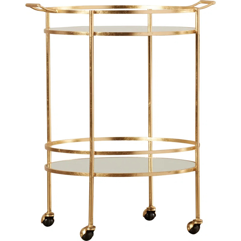 Oxendine Metal Bar Cart | Wayfair North America