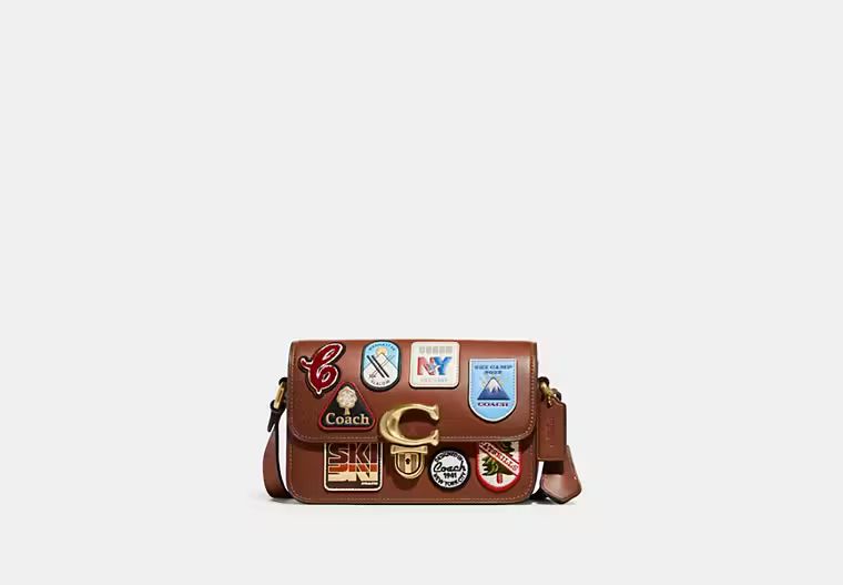 Studio Shoulder Bag 19 With Patches | Coach Outlet