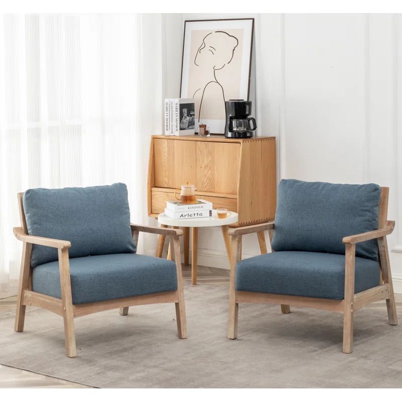 Willbanks Upholstered Armchair (Set of 2) | Wayfair North America