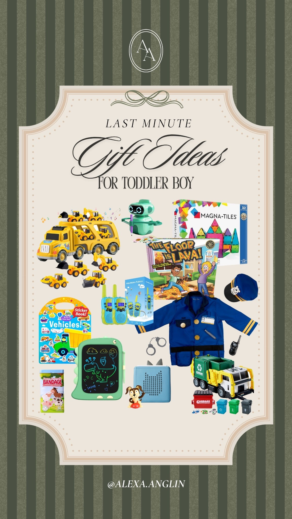 Last minute gift ideas for toddler boy — all from Amazon with guaranteed arrival by Christmas 

Toddler boy // holiday gift guide // gifts for little boy // Amazon Christmas gifts 

#LTKGiftGuide #LTKKids #LTKHoliday
