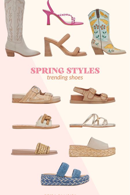 The cutest new summer shoes! Love the raffia sandal trend!

Trending, sandals, spring break style, summer shoes, sandals, spring trends 

#LTKstyletip #LTKfindsunder50 #LTKfindsunder100