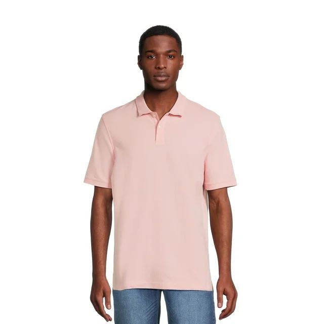 George Men's & Big Men's Pique Polo Shirts with Short Sleeves, Sizes XS-3XL | Walmart (US)