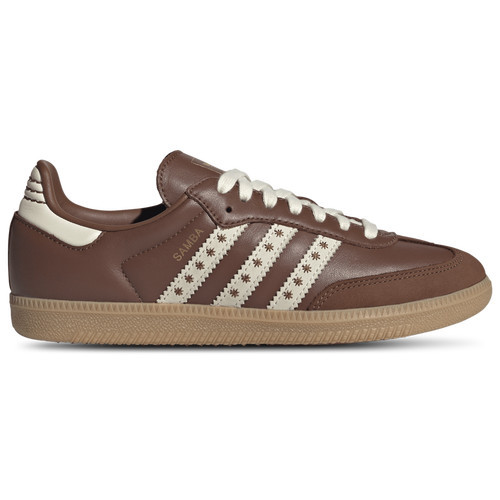 adidas adidas Originals Samba OG - Womens Cloud White/Preloved Brown Size 7.5 | Champs Sports