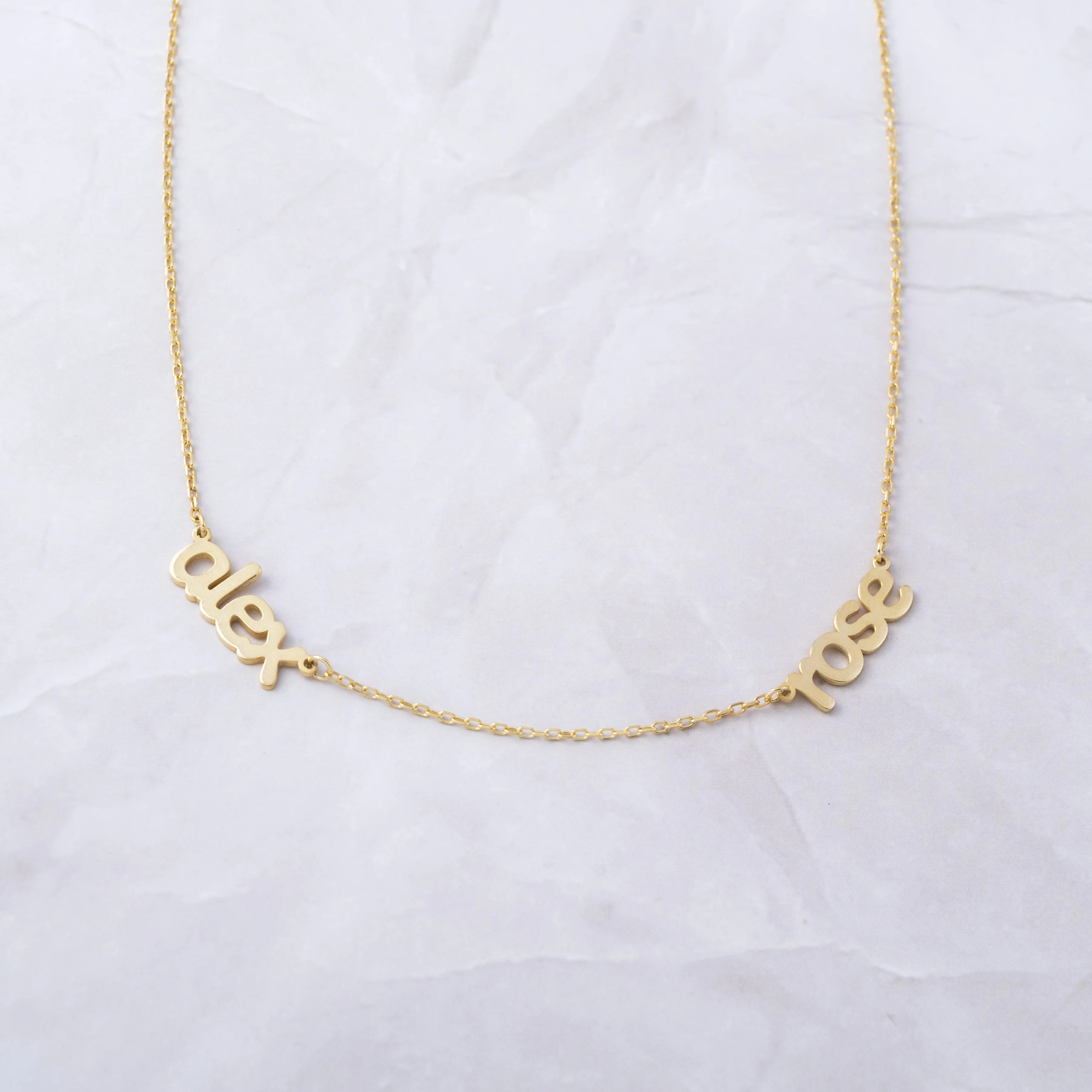 Custom Multiple Name Necklace | Sami Jewels