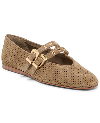 Dolce Vita Women's Baylee Grommet Double Strap Mary Jane Flats - Macy's | Macy's