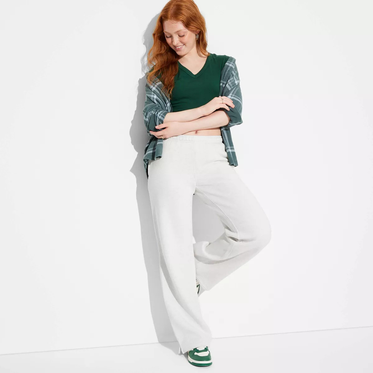Women's High-Rise Straight Leg Sweatpants - Wild Fable™ | Target