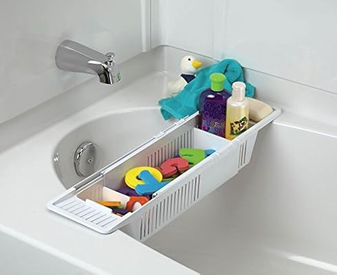 KidCo Bath Toy Organizer Storage Basket, White | Amazon (US)