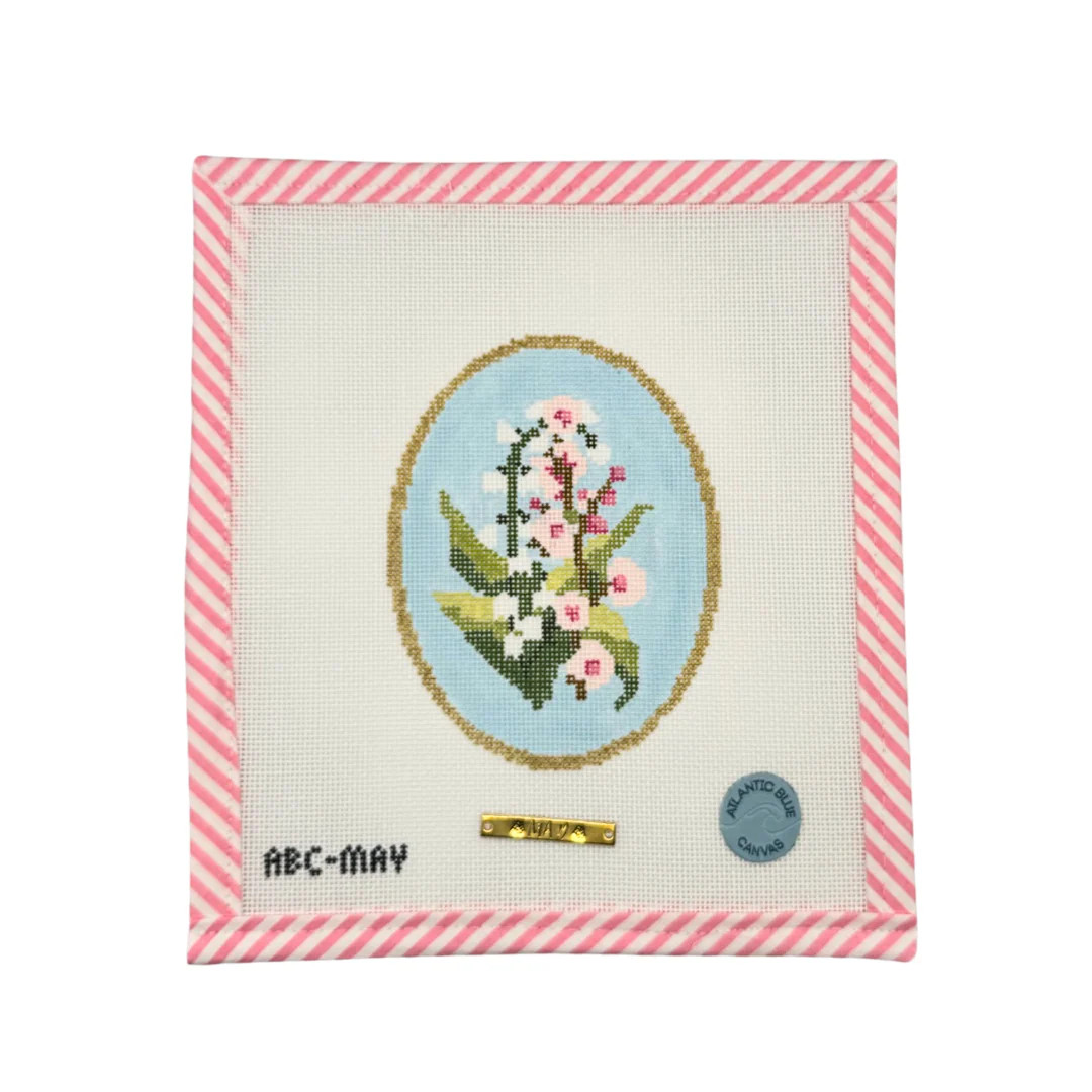 Birth Flowers: May | Atlantic Blue Canvas