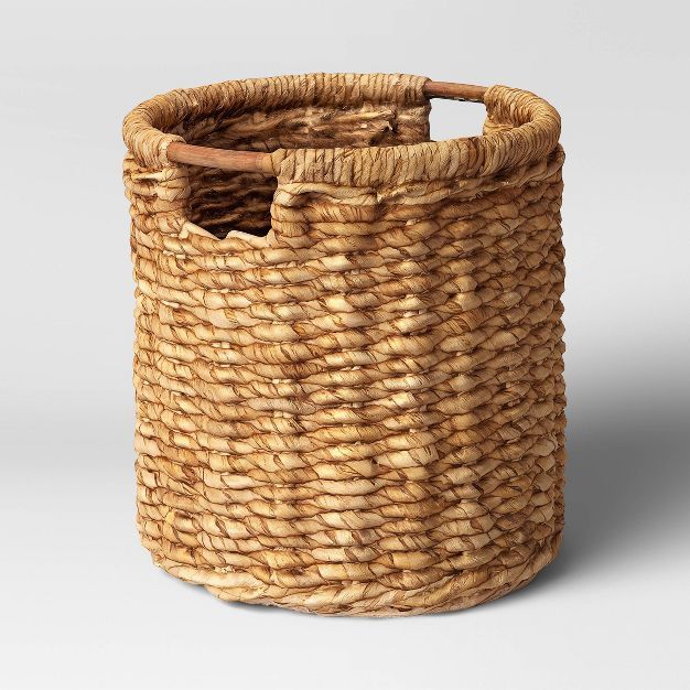 Round Woven Basket with Cut-Off Handle - Threshold™ | Target