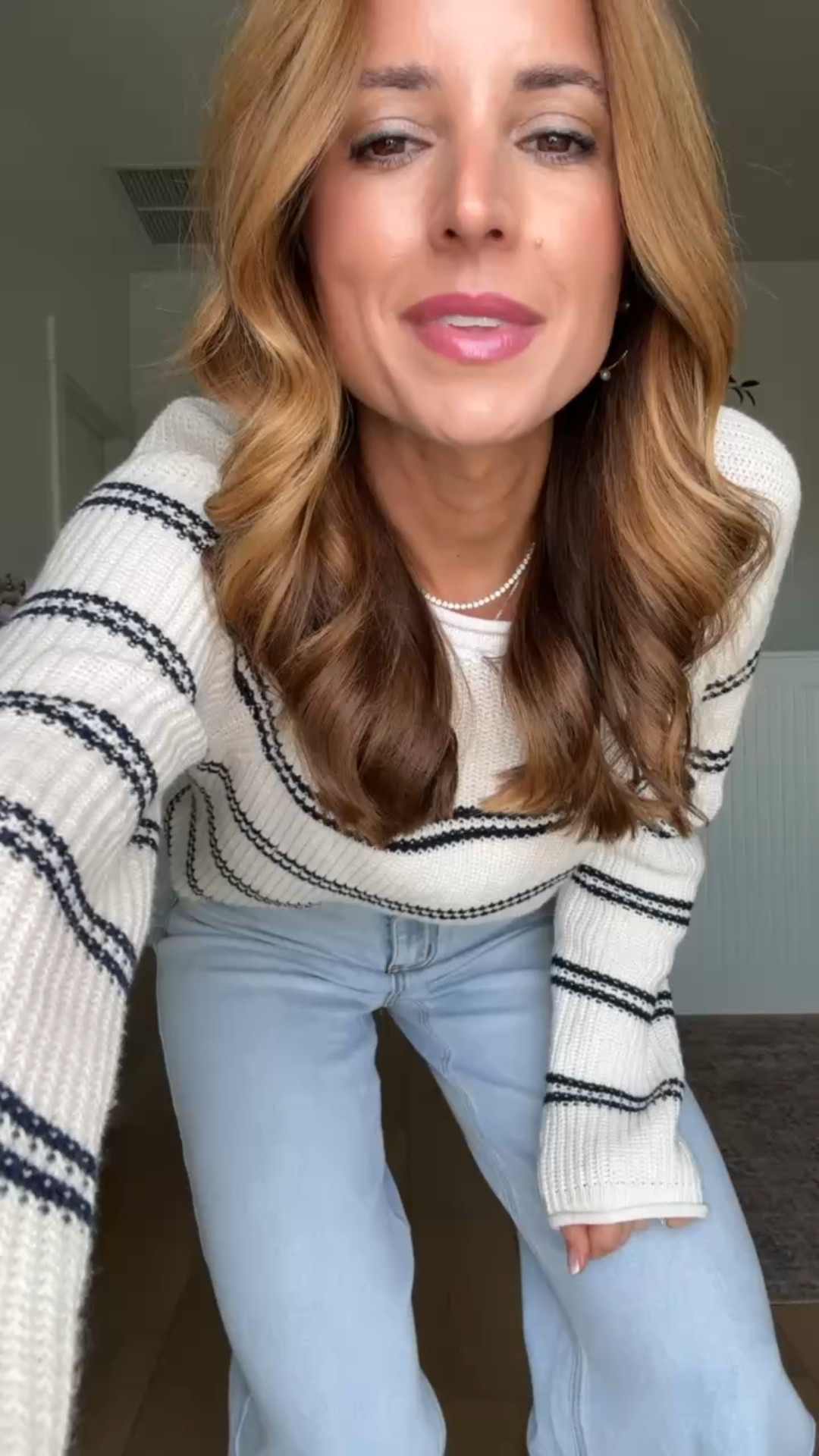 Hair day is the best day! Balayage and a gloss with a trim. Target striped sweater in XS. Amazon wide leg jeans, size 24 and 29” inseam. Woven ballet flats are TTS. Spring outfit. Elevated casual. Every day outfit. Mom outfit. Coastal outfit.


#LTKBeauty #LTKootd #LTKgrwm
