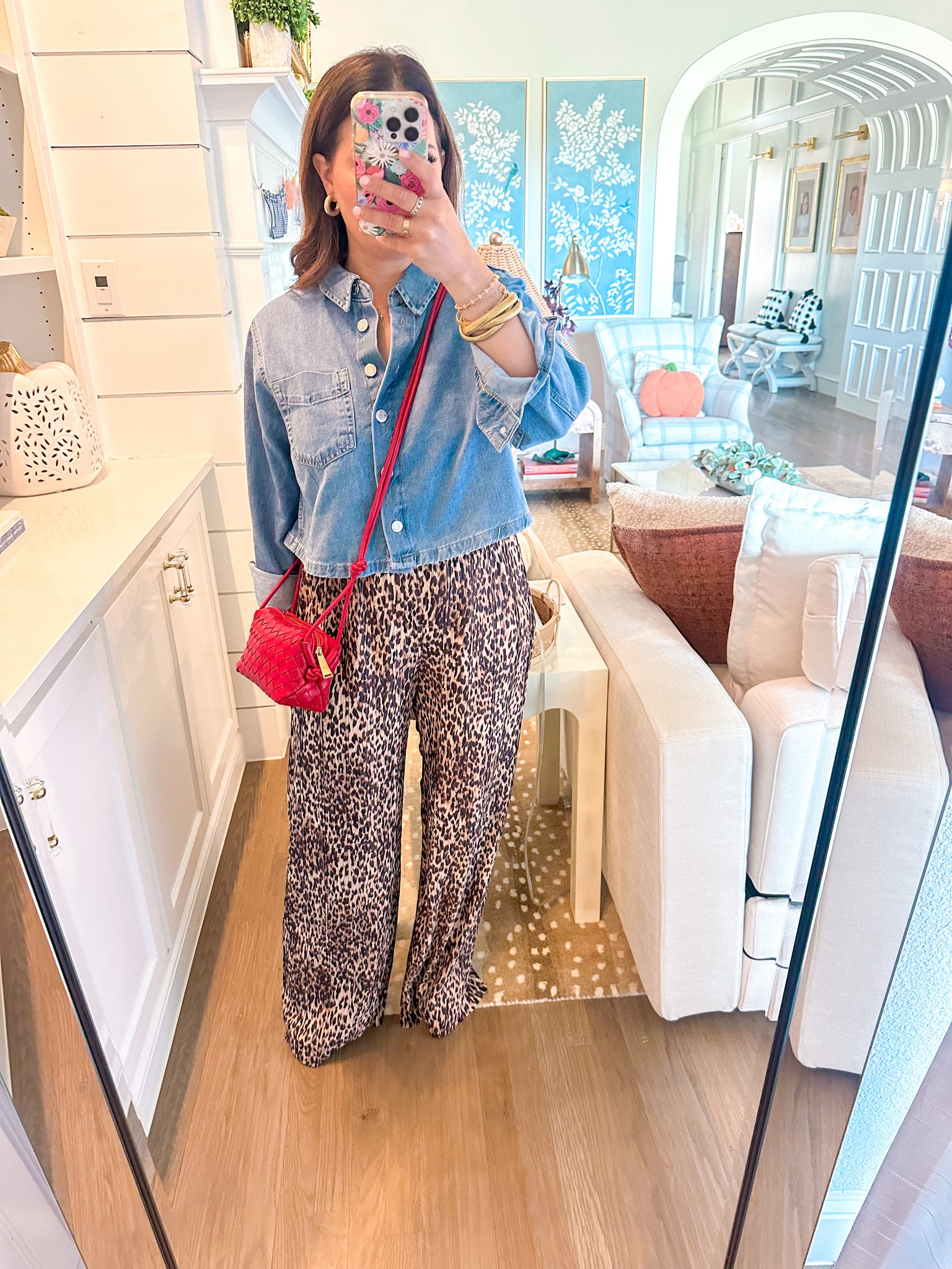 Leopard + red a love story 

#LTKFindsUnder100 #LTKSeasonal