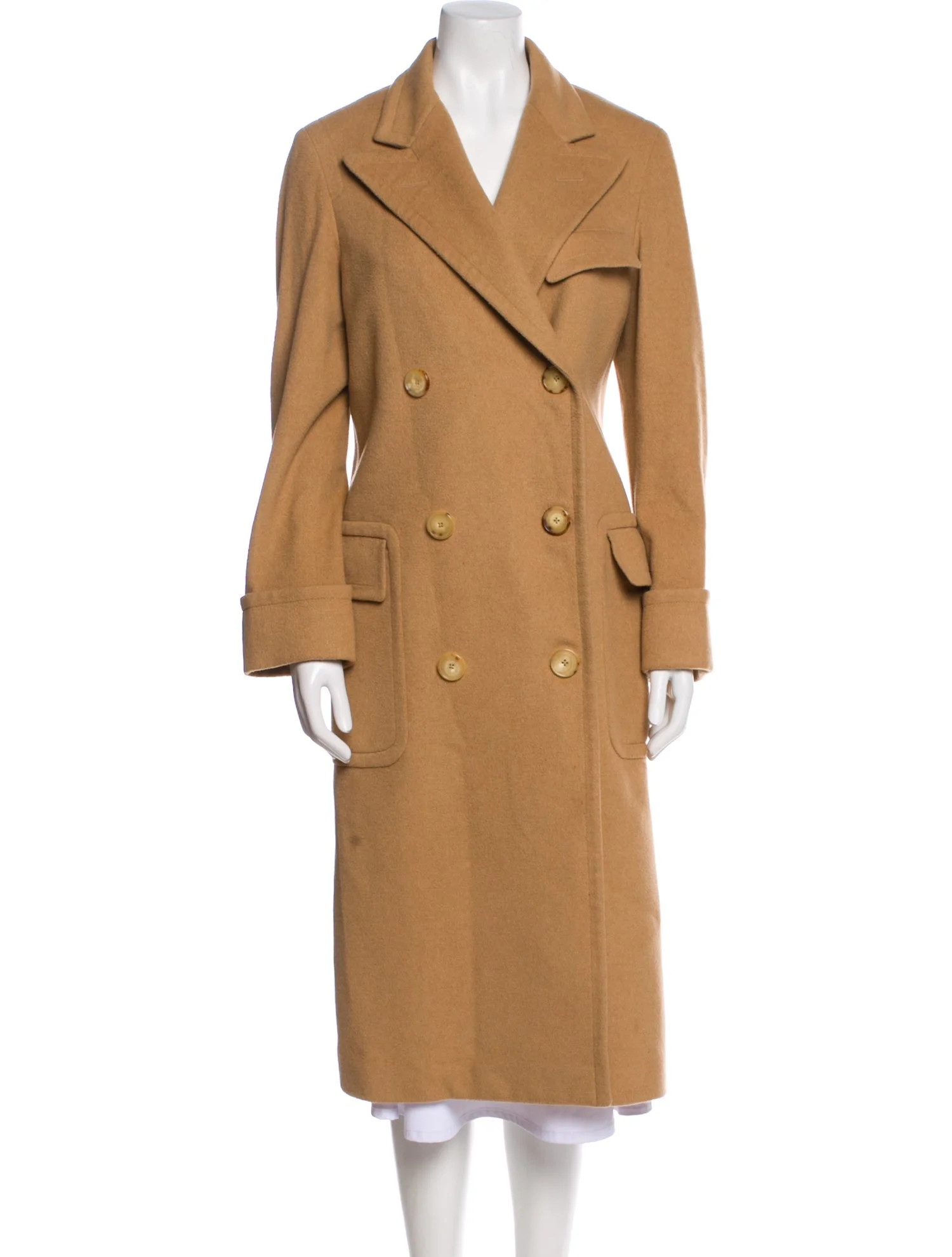 Camel Hair Trench Coat | The RealReal