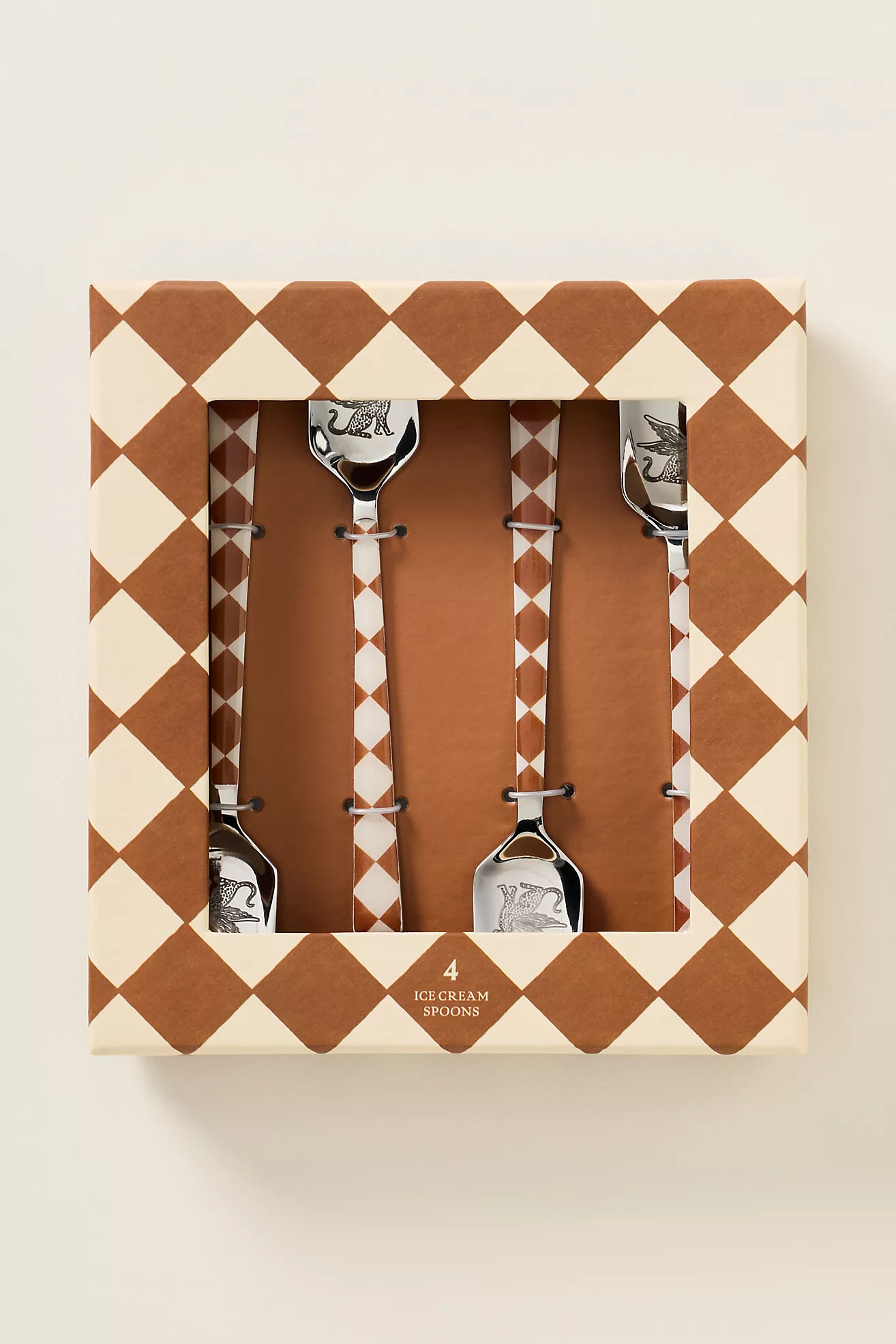 Cuadro Stainless Steel Spoons, Set of 4 | Anthropologie (US)