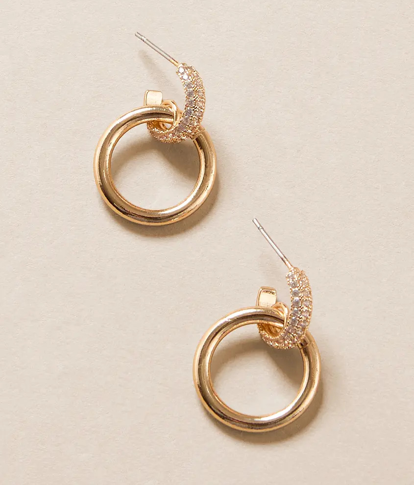 Glitz Hoop Earring | Buckle