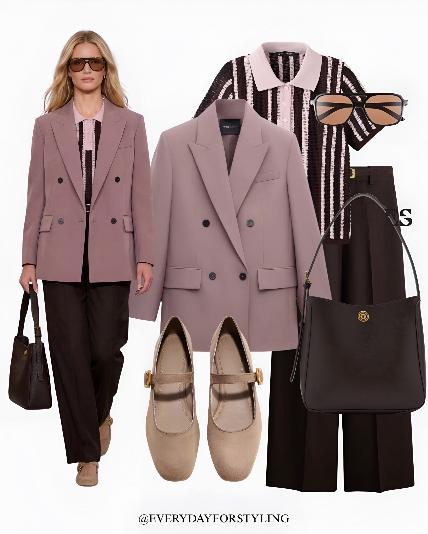 Blazer + striped knit + denim = relaxed chic everyday vibe  🤍

mango blazer outfit, mango knit top, mango bag, h&m ballet flats, white tank top, viral blazer outfit, spring outfit ideas, pink blazer outfit, casual chic outfits, blazer outfit women, everyday outfit inspo, minimal style outfits, denim outfit ideas, workwear outfit ideas women, elegant casual outfits, capsule wardrobe spring, neutral outfit ideas, aesthetic outfits women, modern classic outfits, effortless style women, spring layering outfits, trending spring outfits, how to wear, what to wear, ways to style, everydayforstyling

#zara #springoutfits, #mangoviralblazer #blazeroutfitideas  everydaystyle, #springfashion 

#LTKootd #LTKgrwm #LTKSaleAlert