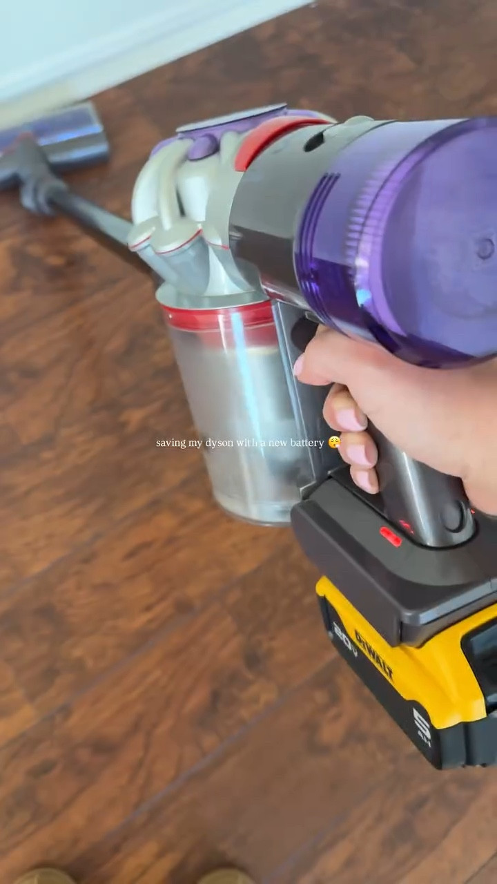 My vacuum cleaner is saved thanks to @dewalttough 😆🙌🏼