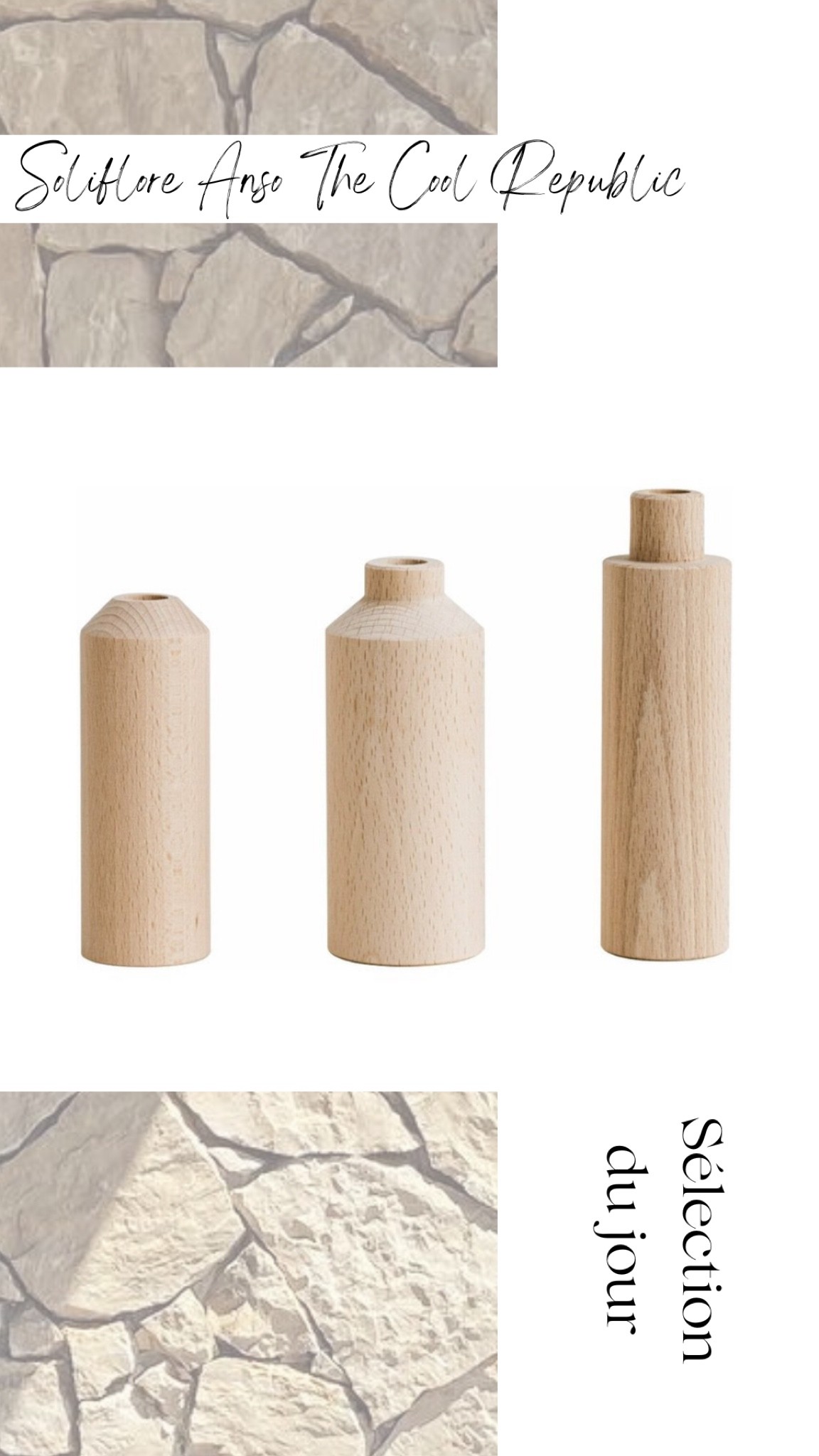 Sélection du jour ✨

Soliflores en bois Anso

#vases #deco #maison #decoration 

#LTKeurope #LTKhome