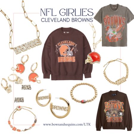 For my Cleveland football fans out there… All of the best NFL and Browns tees, sweatshirts, jewelry, custom blankets, and more. Great for gifting!

#LTKGiftGuide #LTKSeasonal #LTKfindsunder50