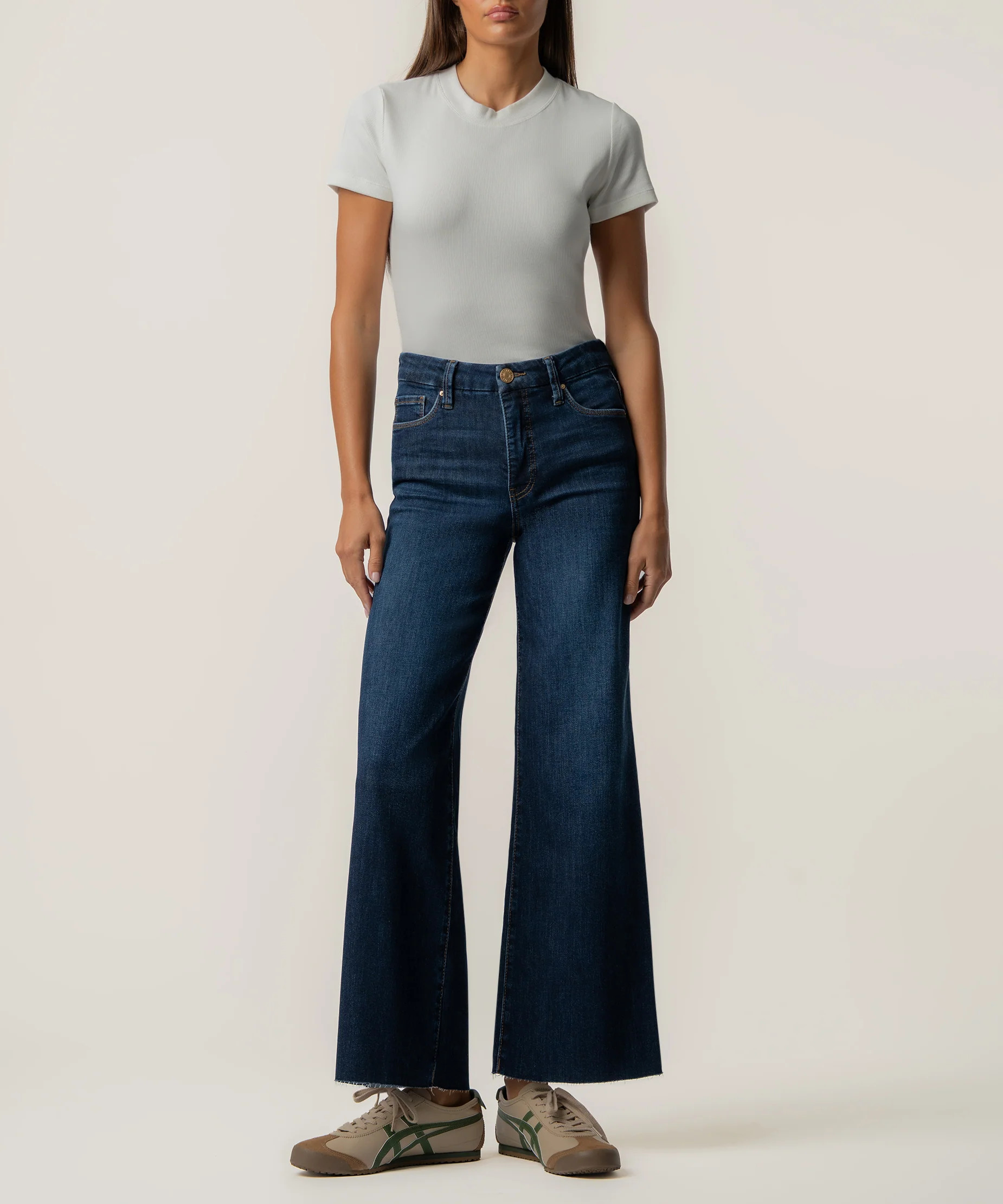 Meg High Rise Wide Leg in Innoxious Wash | Kut From Kloth