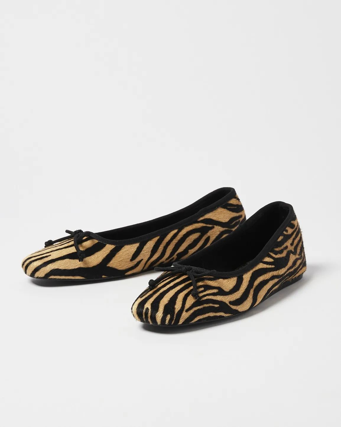 Animal Tiger Print Ballet Shoes | Oliver Bonas | Oliver Bonas (Global)