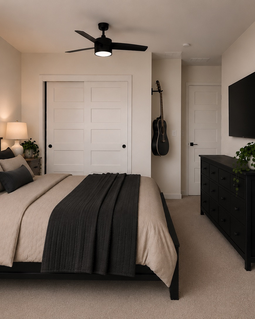 Client design 

Teen boy room which can easily and affordably be transitioned into a guest bedroom once he heads off to college.

#LTKHome
