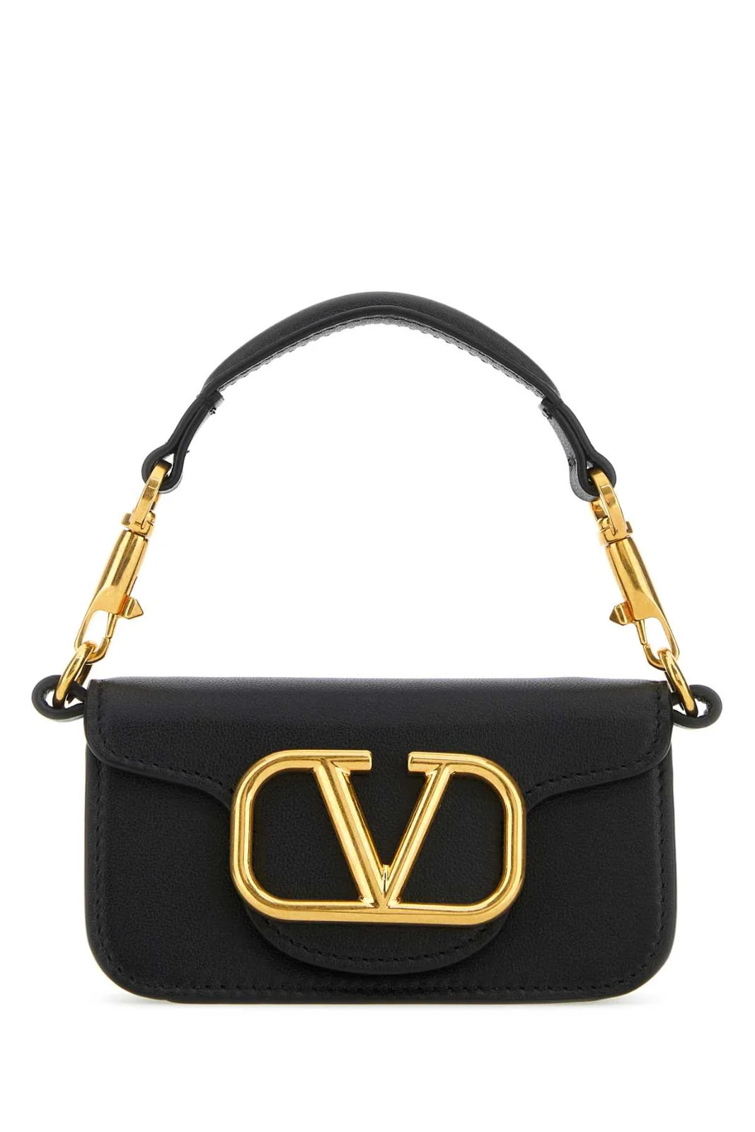 Valentino Locò VLogo Plaque Shoulder Bag | Cettire Global