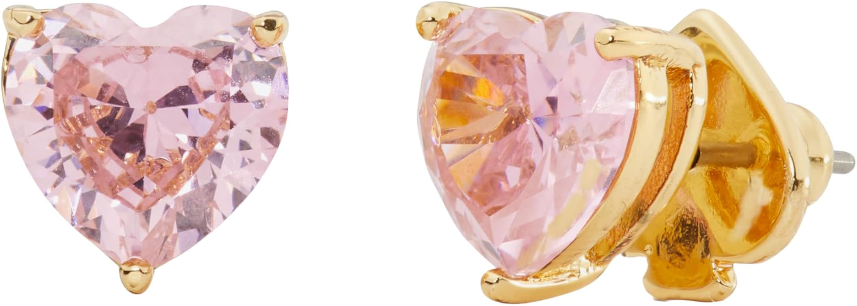 kate spade new york My Love Heart Studs, Pink, One Size | Amazon (US)