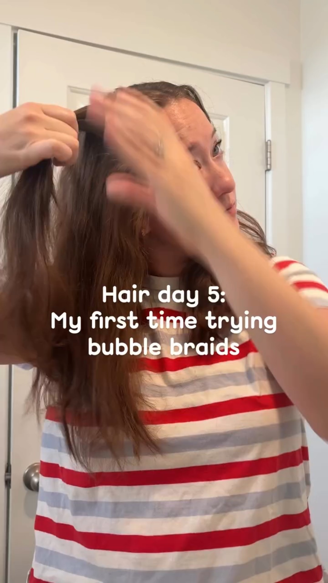 I’ve put off trying bubble braid because I didn’t think my hair would be thick enough for it, but it turned out so cute! 🙌

What should I do next??

#hairstyles #bubblebraids #utahmom #lifestylecontent #utahcreator