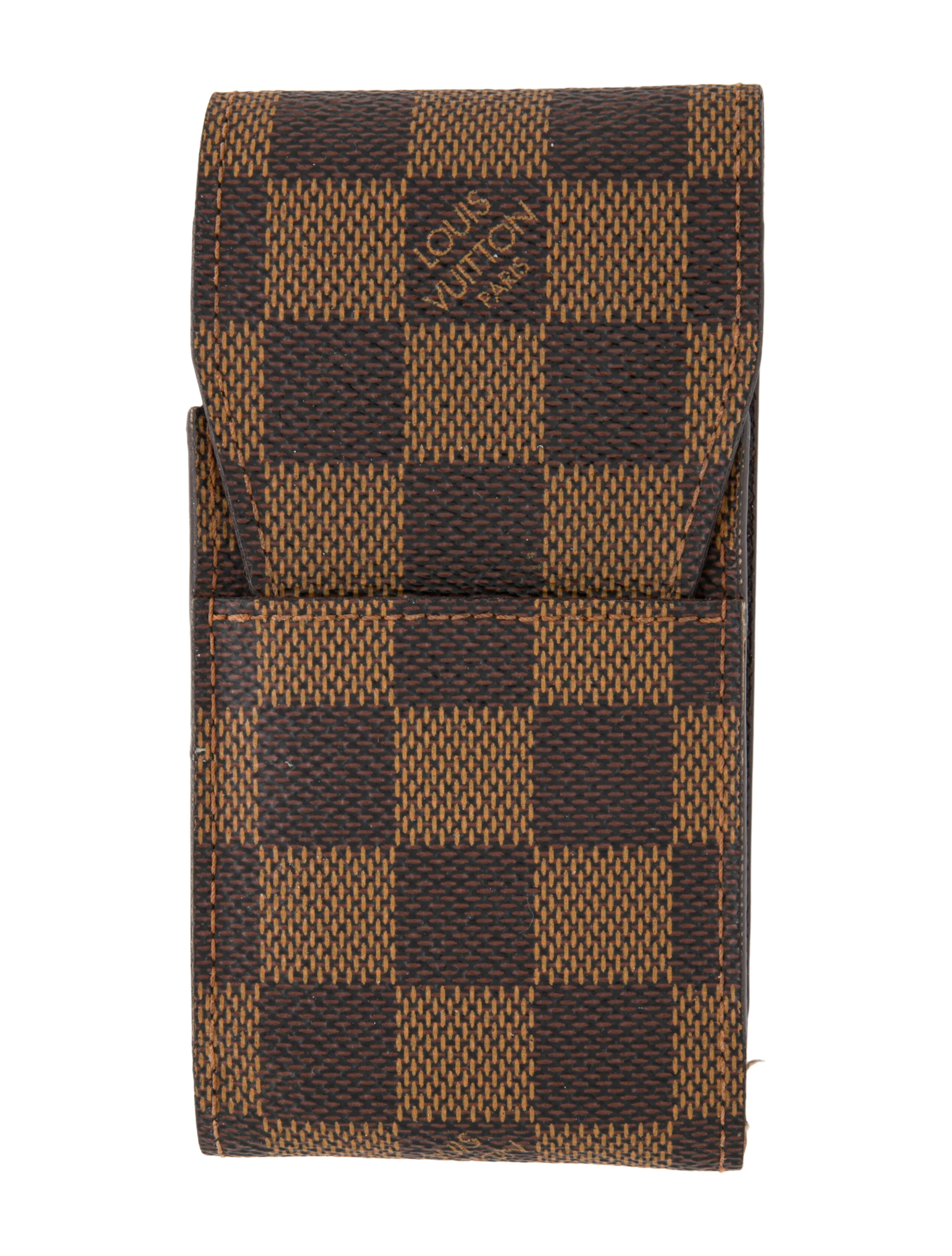 Damier Ebene Etui Cigarette Case | The RealReal