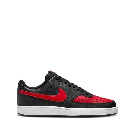 NIKE Male Adult Men 9.5 DV6488-001 Black University Red White | Walmart (US)