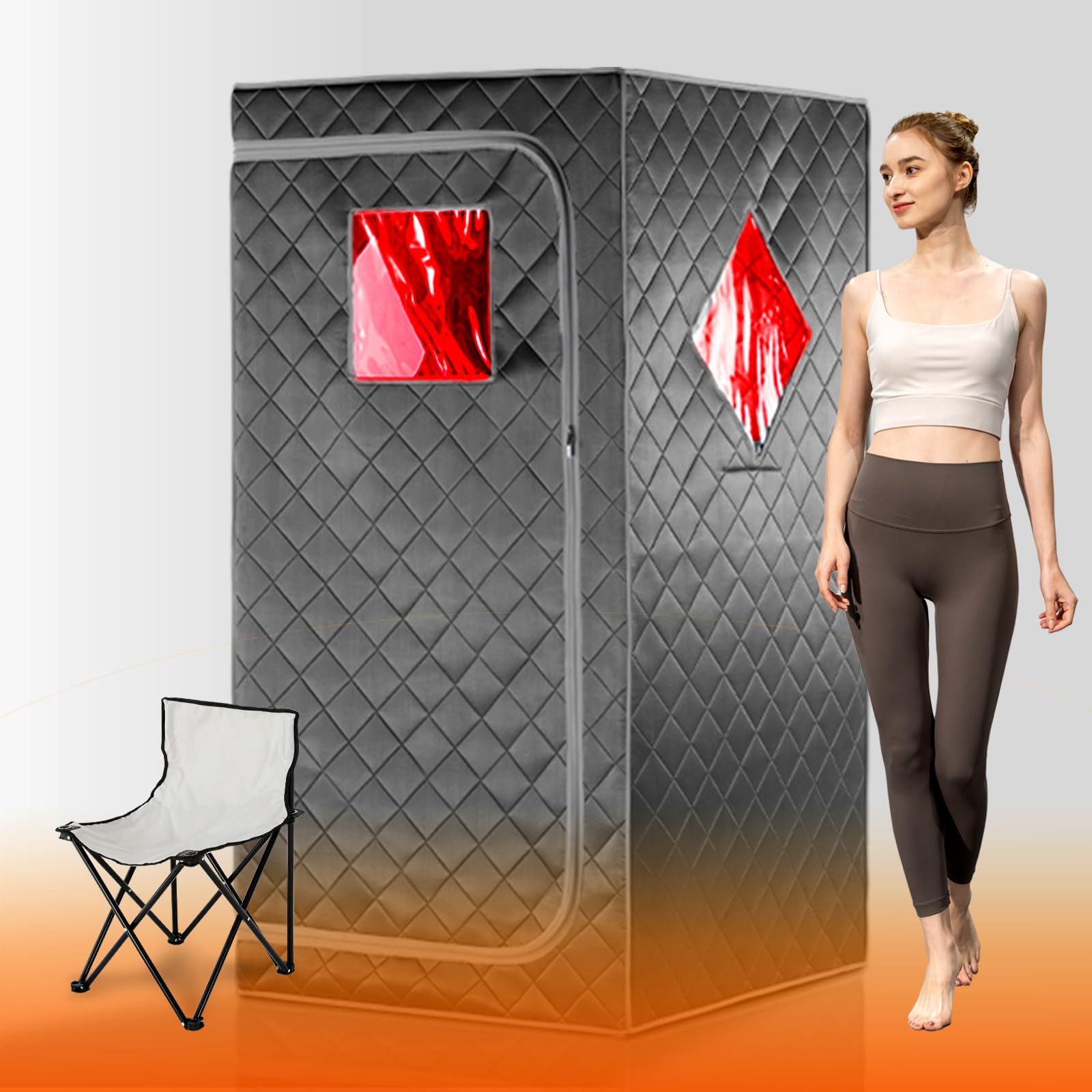 Full Size Portable Personal Infrared Sauna for Home, Personal Home Spa Tent with Remote Control, ... | Amazon (US)
