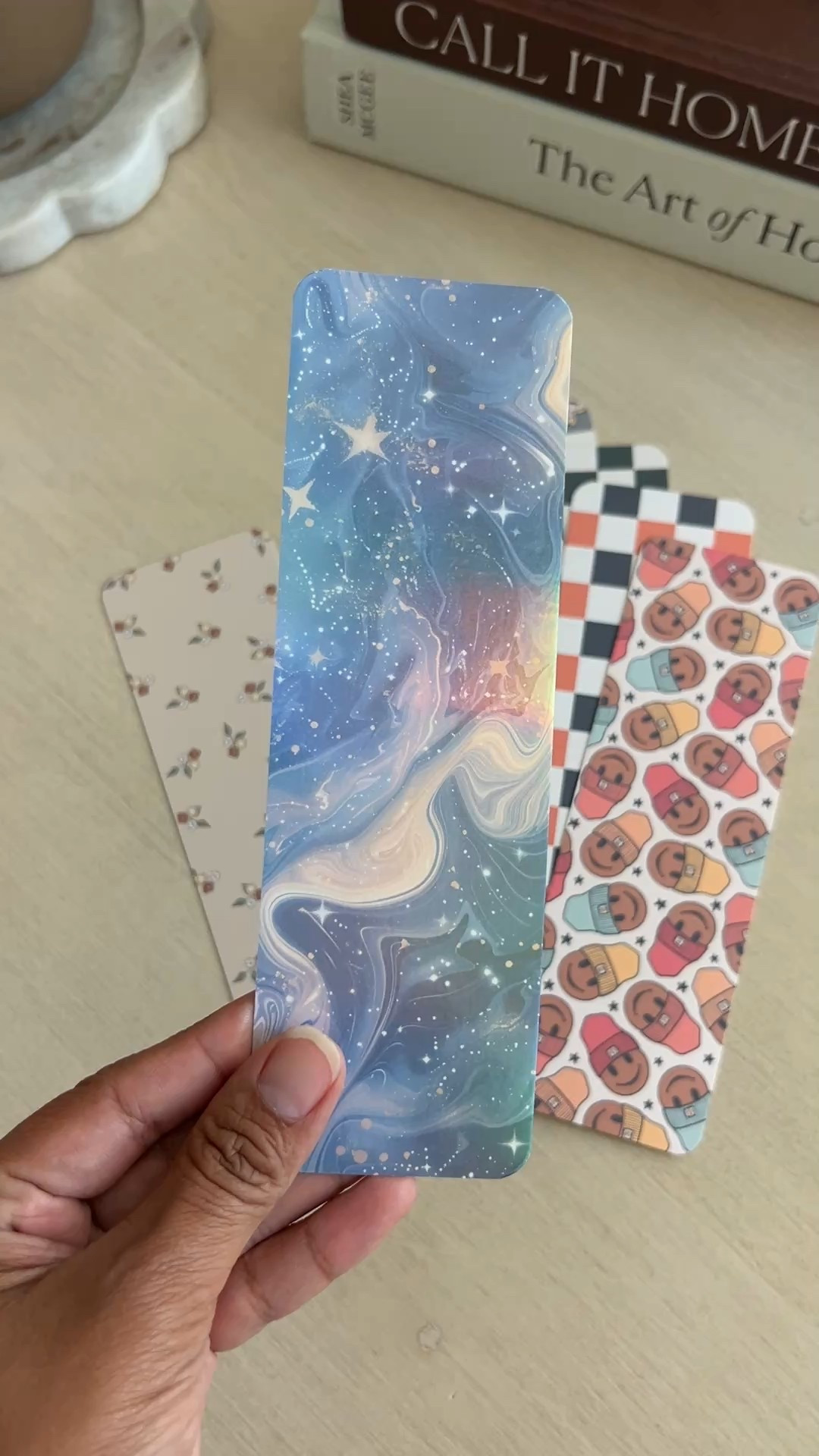 Such pretty bookmarks from Shop Belly Beanies on Etsy 