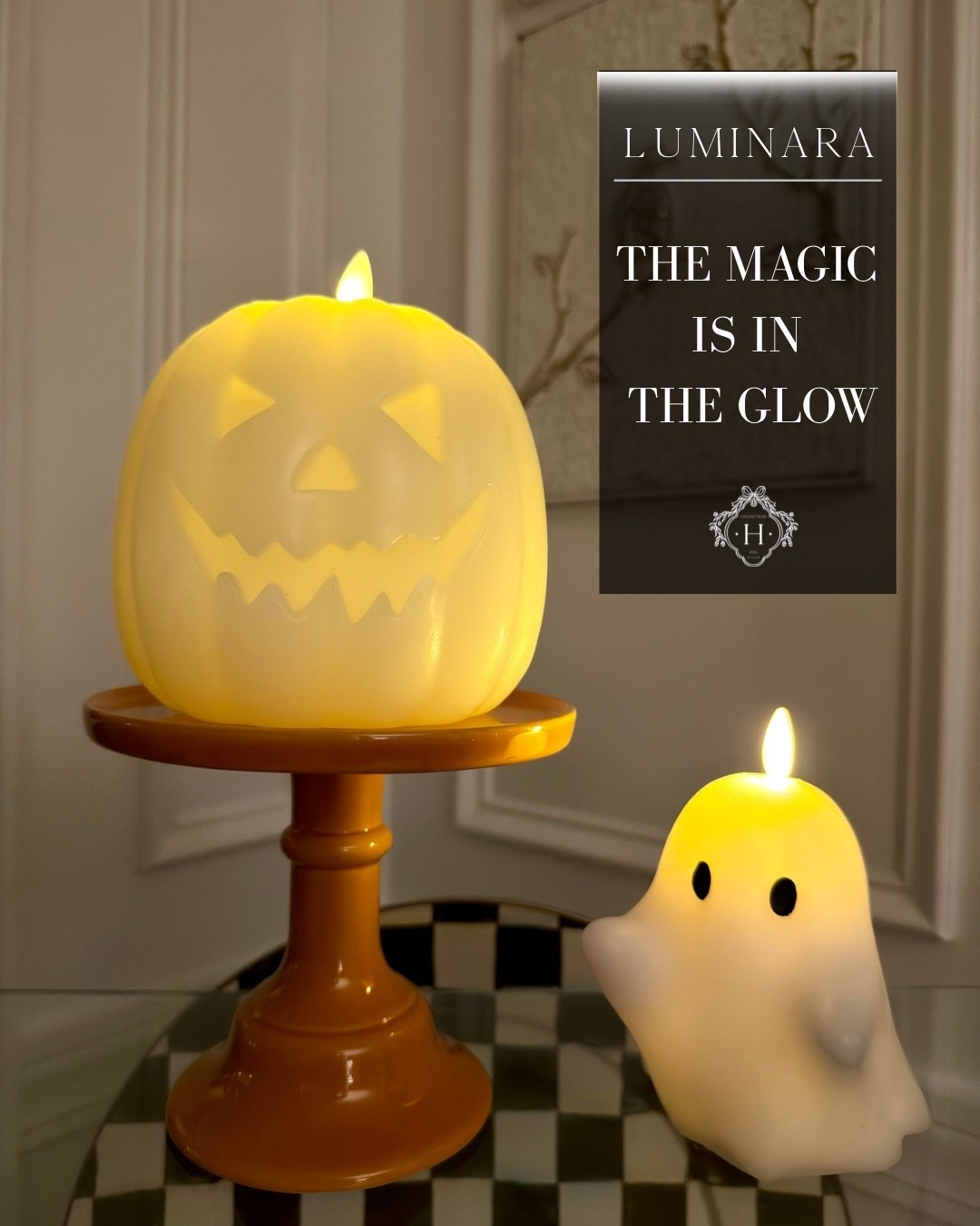 @luminara 
Use my code: HAVERSTRAWHILL10 These Luminara Halloween candles might just be the cutest way to add a little flicker and magic to the season!

#LTKHome #LTKSeasonal
