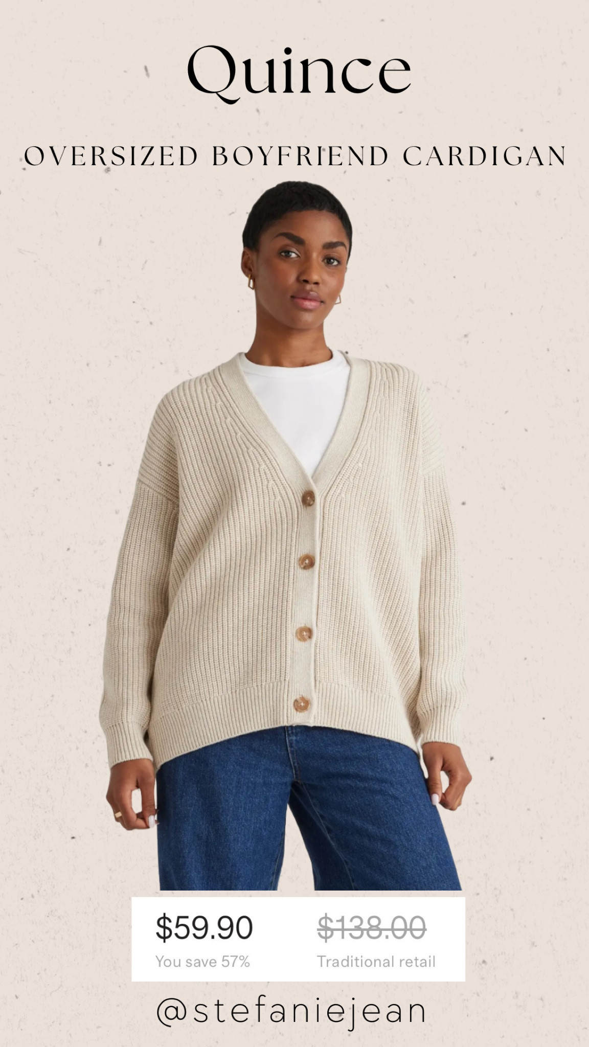 The viral oversized cardigan is now only $60 plus an additional discount if you’re a nurse or first responder!

#LTKMostLoved #LTKSaleAlert #LTKFindsUnder100