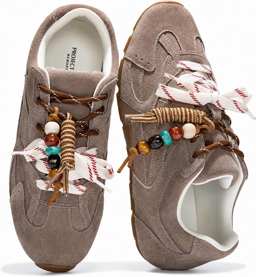 Project Cloud Leather Barefoot Shoes Women \u2013 Memory Foam Lace-Up Womens Sneakers \u2013 Ligh... | Amazon (US)