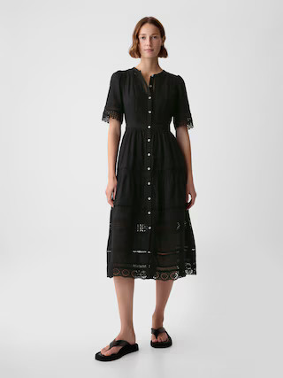 Lace Midi Dress | Gap (US)