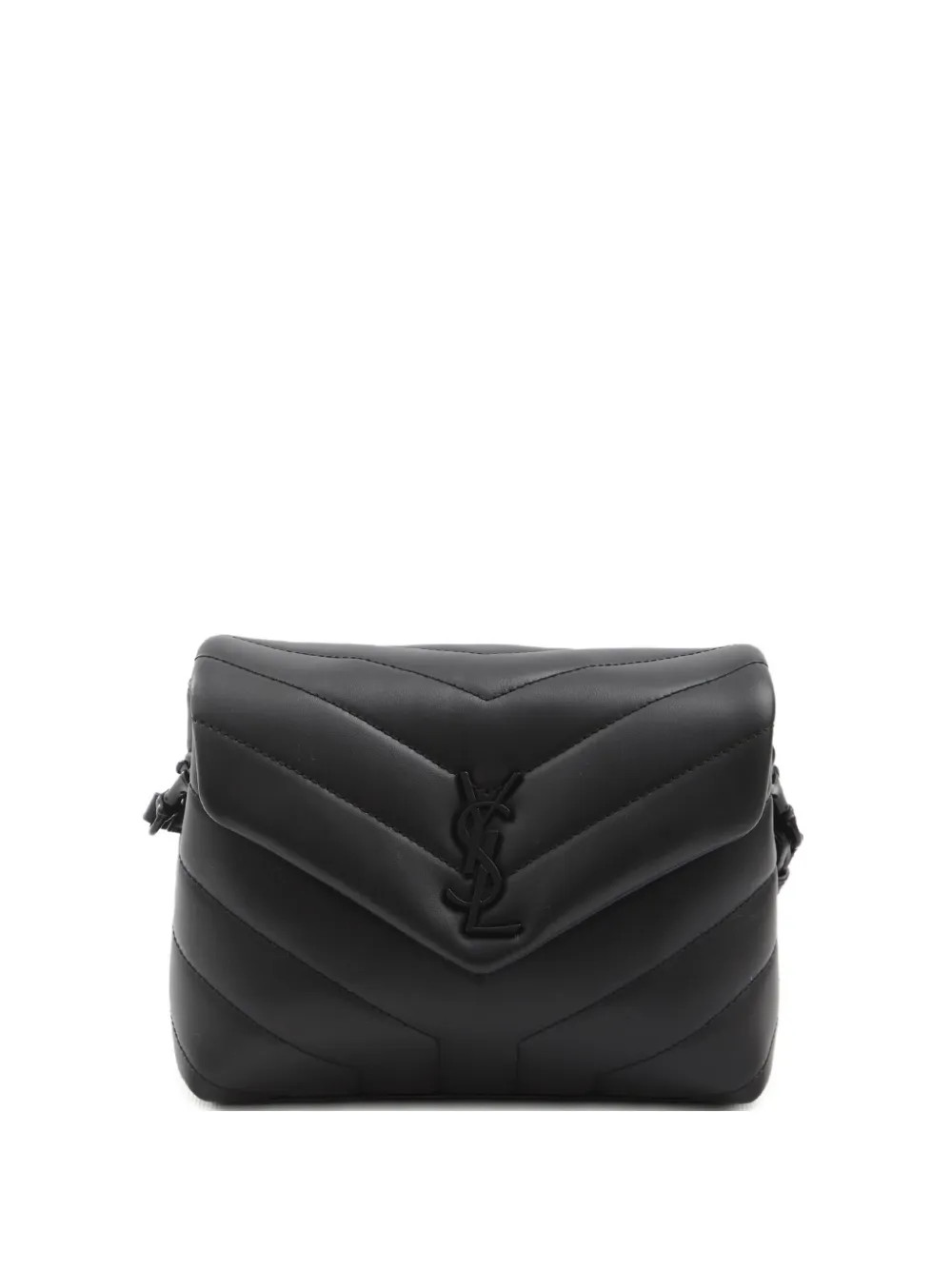 Saint Laurent Toy Lou Lou Matelassé Y Bag | Black | FARFETCH | Farfetch Global