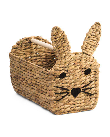 Bunny Long Basket With Wood Handle | Office & Storage | Marshalls | Marshalls